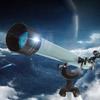 DCYEQRQ Portable Astronomical Telescope,Refractor Telescope for Kids and Astronomy Beginners with Lightweight Tripod,Phone Mount and Carry Bag,Perfect for Educational Gift (Silver+phonemou view 4