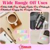 3 Pcs Custom Name Transparent Sticker Personalized Pastel First & Last Name Vibes Waterproof Vinyl Clear Decal for Water Bottles, Tumblers, Laptops, Kindle Gifts for Kids, Girl, Boy, Student, Teacher view 3