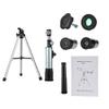 DCYEQRQ Telescope for Adults Kids Beginners, 50mm Aperture BAK4 Prism Lens Telescope for Astronomy 360mm Astronomical Refractor Telescope with Smartphone Adapter and Tripod for Observe The view 4