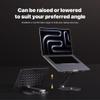 ADAM elements USB-C Stand 360 / Docking Station- HUB 360 USB-C 8-in-1 Aluminum Stand Hub for MacBook, iPad & Laptop Series view 2