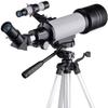 DCYEQRQ Telescope for Kids& Beginners, 70Mm Aperture Astronomy Refractor Monocular Telescopes Portable Travel Telescope Fully Multi-Coated Optics with Tripod& Finder Scope view 4