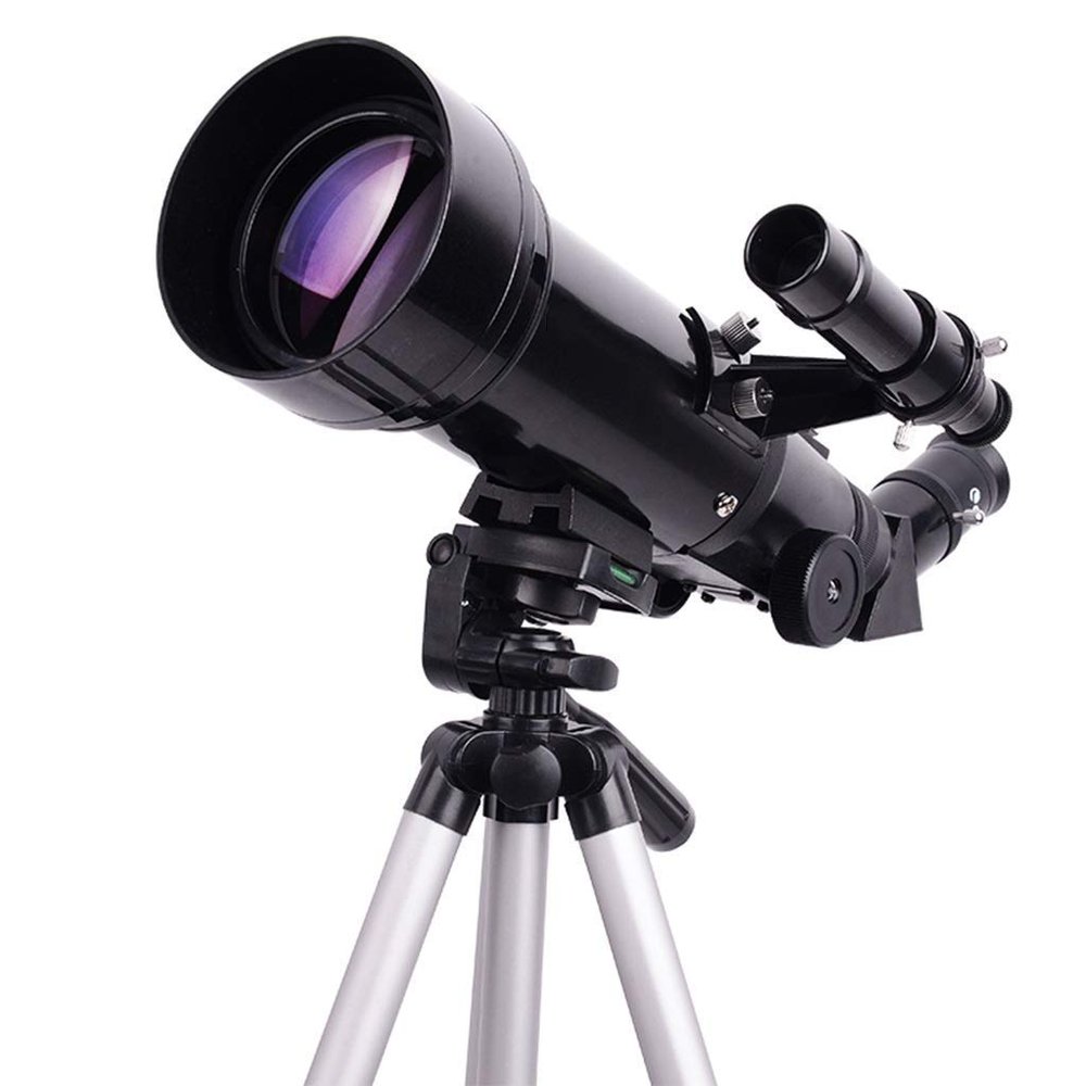 CRBUDY Telescope Astronomy Telescope for Adults s Beginners 70Mm Tripod Refractor Carrying Bag Travel