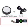 CRBUDY Telescope Astronomy Telescope for Adults s Beginners 70Mm Tripod Refractor Carrying Bag Travel view 3
