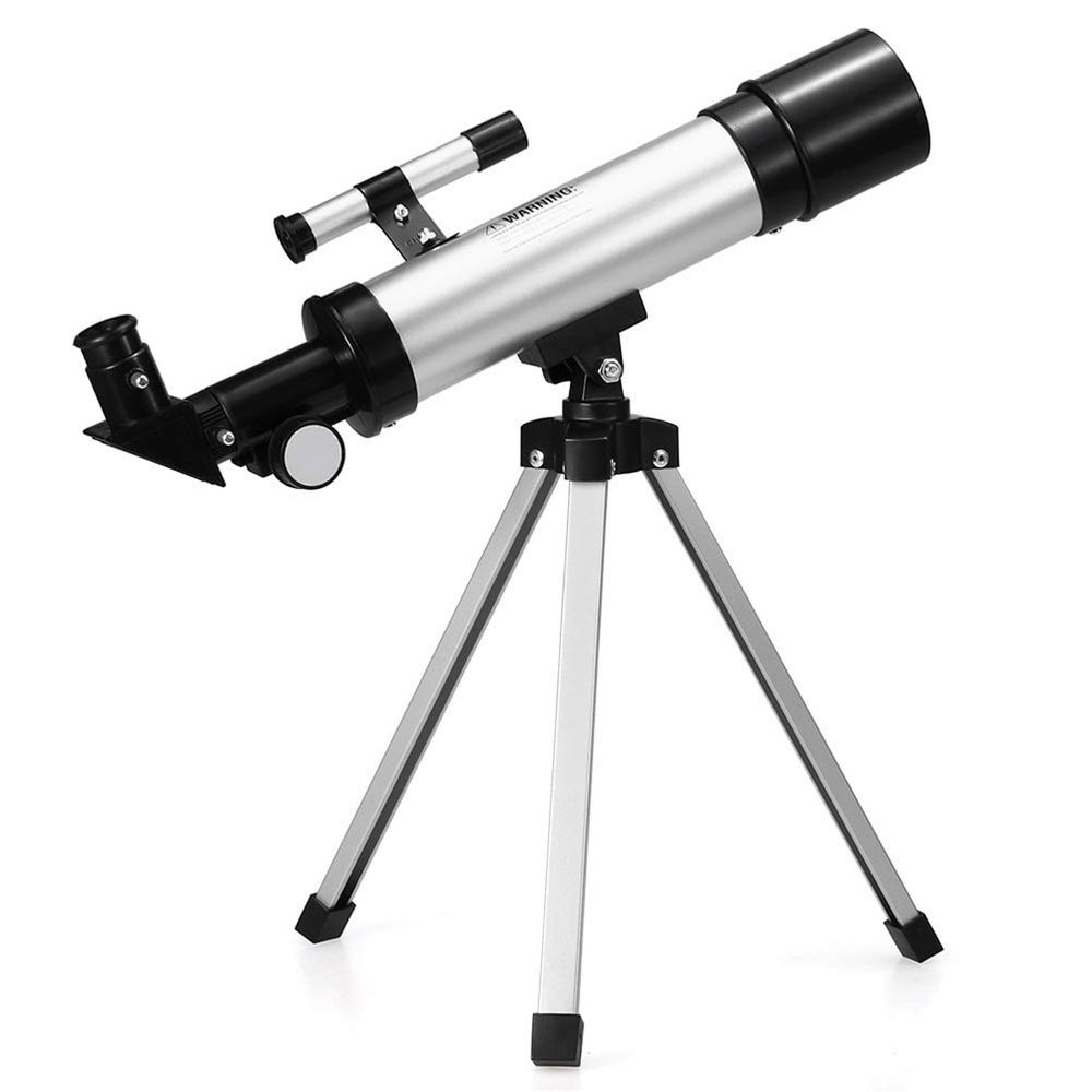90X Zoom Monocular with Tripod 360x50mm Refractive Space Astronomical Telescope Travel Spotting Scope for Outdoor