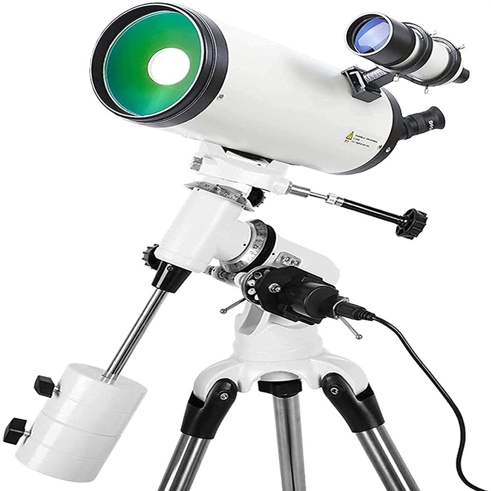 DCYEQRQ Professional Deep Space, Telescope for for Astronomy, Portable Travel Telescope Multi-Layer Green Film, Electric Version (Manual Version A) (Electric Version A) (Electric Version A