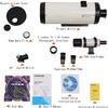 DCYEQRQ Professional Deep Space, Telescope for for Astronomy, Portable Travel Telescope Multi-Layer Green Film, Electric Version (Manual Version A) (Electric Version A) (Electric Version A view 2