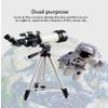 DCYEQRQ Outdoor Telescope,Telescope for Kids,Adults and Beginners,70mm Aperture 400mm Astronomical Refractor Telescope,Portable Travel Telescope with an Adjustable Tripod (Package 4 A) (Pa view 3