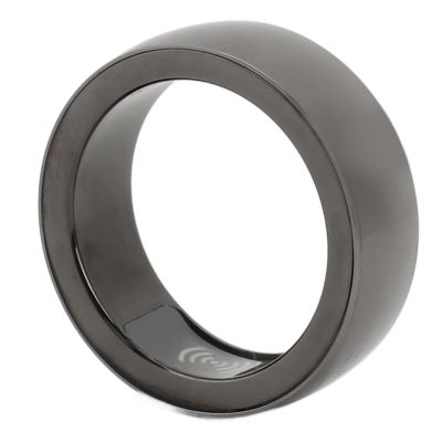 Zopsc Smart Ring for Women Men, IP68 Smart Ring Fitness, Stylish Rechareable Smart Ring with Temperature Step Counting Sleep Tracking (No. 20)