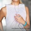Zopsc Smart Ring for Women Men, IP68 Smart Ring Fitness, Stylish Rechareable Smart Ring with Temperature Step Counting Sleep Tracking (No. 20) view 3