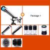 Telescope Astronomy Telescope,900mm Focal Length,Heaven Earth Dual Purpose,Beginner Refracting Telescope for s Adults with Tripod,Metal Compass Eyepiece view 4