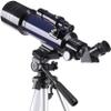 DCYEQRQ Refractor Telescope,Telescope for Kids Adults Astronomy Beginners 70mm Telescopes,700mm Focal Length 120X Magnification Travel Scope Refractor Telescopes,Blue view 1