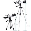 DCYEQRQ Refractor Telescope,Telescope for Kids Adults Astronomy Beginners 70mm Telescopes,700mm Focal Length 120X Magnification Travel Scope Refractor Telescopes,Blue view 2