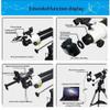 DCYEQRQ Telescope for Adults Astronomy Beginners 900mm Focal Length Travel Scope Astronomy Telescopes with Adjustable Tripod,Best Astronomy Gift view 4