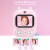 Andoer Kids Instant Print Camera Digital Camera for Kids 1080P Dual Lens 2.4 Inch IPS Screen with 32GB TF Card USB Card Reader 3 Rolls Thermal Printing Paper Neck Strap Gift for Children Boys Girls view 2