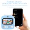 Andoer Kids Instant Print Camera Digital Camera for Kids 1080P Dual Lens 2.4 Inch IPS Screen with 32GB TF Card USB Card Reader 3 Rolls Thermal Printing Paper Neck Strap Gift for Children Boys Girls view 3