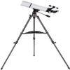 DCYEQRQ Telescope, Portable Refractor Telescope with Smartphone Holder and Height-Adjustable Tripod Reflector Telescope view 1