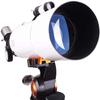 DCYEQRQ Telescope, Portable Refractor Telescope with Smartphone Holder and Height-Adjustable Tripod Reflector Telescope view 2