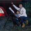 Telescope Adult Telescope 500x80mm with Tripod Backpack,Telescope for s Beginners, with 10mm,23mm Eyepiece 90 Degree Erect Mirror view 4