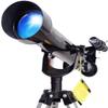 DCYEQRQ Telescopes Telescope for Adults Astronomy Beginners,60mm Travel Refractor Telescope with Adjustable Tripod,Viewing Moon Telescope view 1