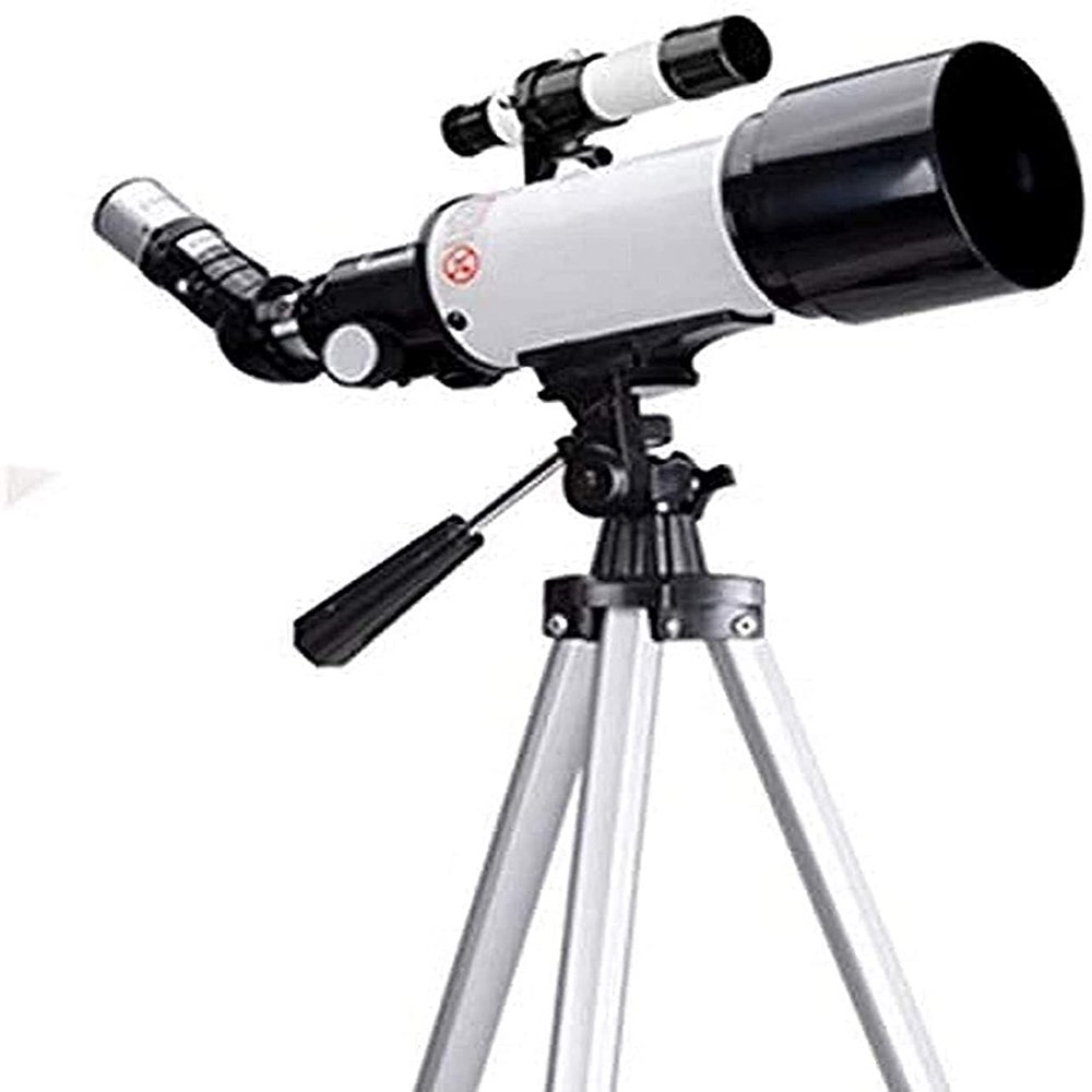 DCYEQRQ Telescope for Kids Beginners,70mm Aperture 400mm AZ Mount,Multi-Coated Optics,Telescopes for Adults,Portable Astronomy Refractor Telescope with Tripod (Package E A) (Package C A) (