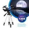 CRBUDY Telescope Outdoor Monocular Space Astronomical Telescope with Backpack Terrestrial Space Telescope Gift for Moonwatching view 2
