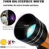 Telescopes for s Adults Beginners Telescope 70Mm Aperture Refracting Telescope Reflector Telescope for Beginners Adjustable Height Tripod view 3