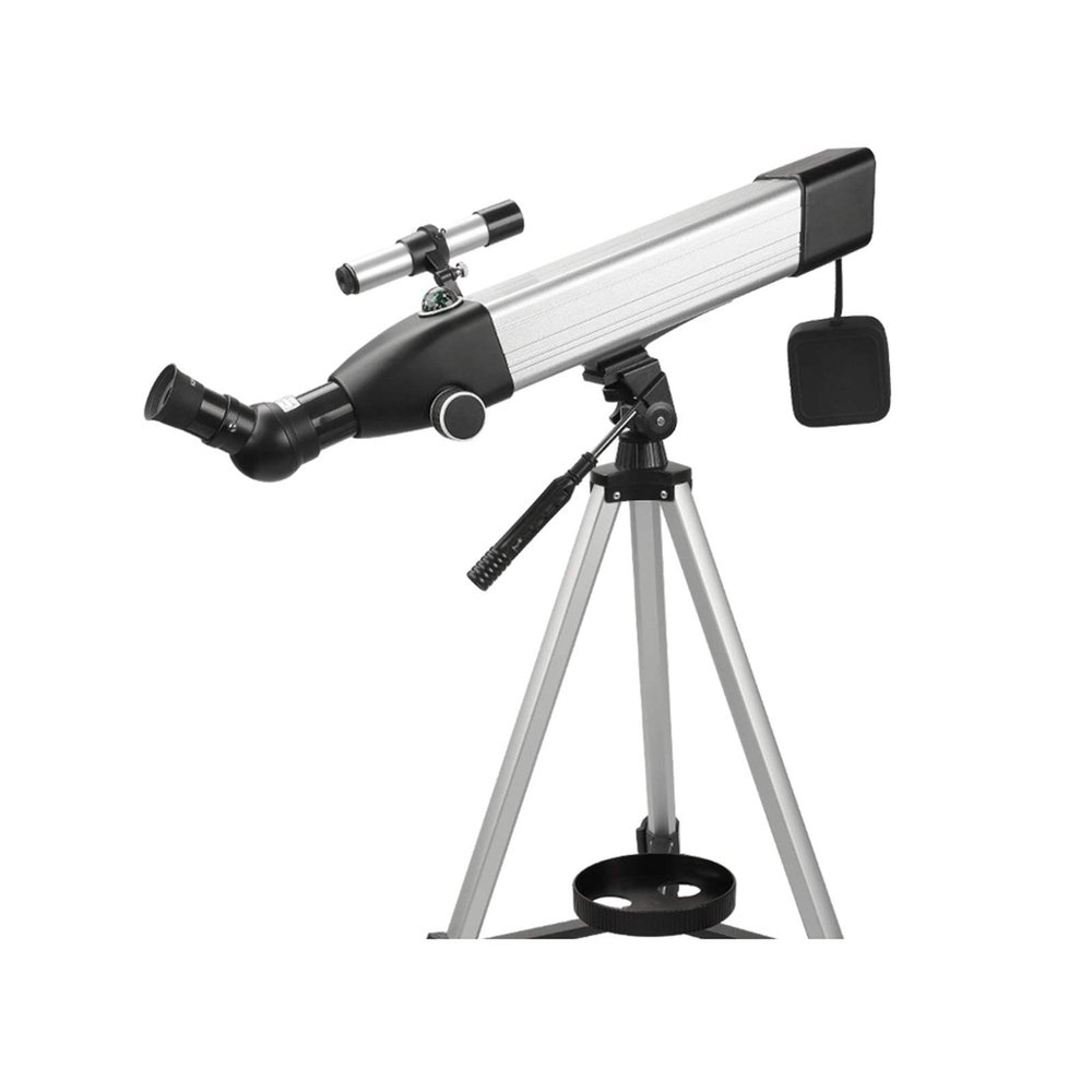 DCYEQRQ Telescopes, 60mm Aperture Opening 500mm Astronomical Refraction Telescope for Children Beginners, Probable Travel Telescopes, Adjustable Height Tripod
