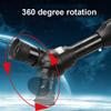 DCYEQRQ Telescopes, 60mm Aperture Opening 500mm Astronomical Refraction Telescope for Children Beginners, Probable Travel Telescopes, Adjustable Height Tripod view 2