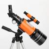 DCYEQRQ Telescopes Equatorial Refractor 150X Telescope Portable Travel Telescope with Tripod for Outdoor Star Observation view 4