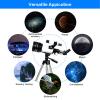 Telescope for Adult s,70mm Aperture 400mm Refracting Telescope, High Magnification Professional Stargazing Astronomical Travel Telescope with Carry Bag, Tripod view 4