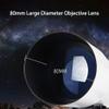 Telescope for s Beginners Adults, 80mm Aperture Opening 500mm Telescope for Astronomy Bak4 Prism Fmc Lens Astronomical Refractor Telescope with Stand to Observe The Moon view 2