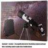 DCYEQRQ Telescopes 100mm Travel Refractor Telescope with Adjustable,with Mobile Phone Holder,Heaven and Earth Dual Purpose Telescope view 2