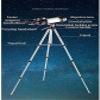 DCYEQRQ Outdoor Telescope,Telescope for Kids,Adults and Beginners,70mm Aperture 400mm Astronomical Refractor Telescope,Portable Travel Telescope with an Adjustable Tripod (Package 4 A) (Pa view 4