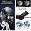 DCYEQRQ Telescope Children's Astronomical Telescope,Entry-Level Telescope,70mm Aperture 400mm Astronomical Refractor Telescope,The view 2
