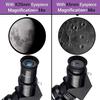DCYEQRQ Telescope for Kids Beginners Adult, 70mm Astronomical Refractor Telescope with Adjustable Tripod && Finder Scope- Portable view 2