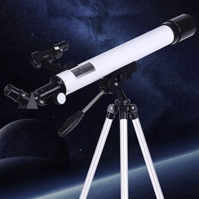 DCYEQRQ Telescope,Portable Refractor Telescope,Great Astronomy Gift for Kids to Explore Moon Space,50mm Aperture Telescopes for Astronomy