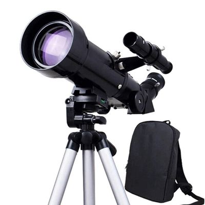 DCYEQRQ Telescope 70mm Aperture - for s & Adults Astronomical refracting Portable Telescopes Mount Fully Multi-Coated Optics, with Tripod Phone Adapter