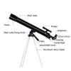 Telescope Astronomical Refractor Scope, Children's Telescope for Astronomy Beginners, Compact and Portable, Adjustable Height Stand, Travel Telescope view 3