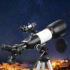 Telescope Telescope Telescopes for Adult 80mm Aperture 400mm Prism Lens 3 In1 Eyepieces Astronomical Refractor Telescope for Astronomy with Phone Mount and Tripod and an view 4