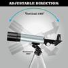 Telescope Telescope for s Beginners and AstronomyPortable Astronomical Telescope Refractor with Tripod view 2