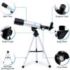 DCYEQRQ Telescope Gift Children Astronomical Telescope for Astronomy Beginners,360X50mm Tube Optical Refractor Telescopes for s Beginner Outdoor Monocular Spotting view 3
