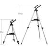 DCYEQRQ 76mm Refractor Telescope with Tripod & Finder Scope,Best telescopes Planets,Beginner Refracting Astronomy Telescope,Low Light NightWaterproof HD view 3