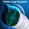 DCYEQRQ Telescope, 70mm Aperture 400mm Focal Length Astronomical Refracting Telescope for Adults s Beginners, Travel Telescope with Backpack and Bard Film view 4