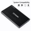 NRICO Ultra Slim 500GB Portable External Hard Drive USB3.0 HDD Storage Compatible for PC, Desktop, Laptop,Mac,PS4, Xbox one (Black, 500, GB) view 4