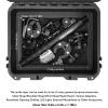 AMAZEAR Hard Case for DJI Osmo Action 5 Pro,DJI Action5 Pro Accessories Premium Compact Hard Shell Carrying Bag Waterproof Protective Case Portable for Travel, Compatible with Action 3 Action 4 view 3