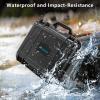 AMAZEAR Hard Case for DJI Osmo Action 5 Pro,DJI Action5 Pro Accessories Premium Compact Hard Shell Carrying Bag Waterproof Protective Case Portable for Travel, Compatible with Action 3 Action 4 view 4