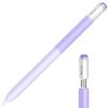 AZF iPencil Case Compatible with Apple Pencil (USB-C) Case, Gradient Color Silicone Cover, Comfortable Grip Soft and Non-Slip, Support Magnetic Attachment. (Lavender Purple) view 1