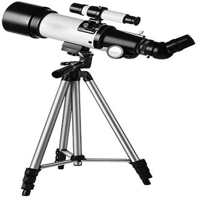 DCYEQRQ Astronomy Telescope for Kids Adults Beginners,Refractor Telescope,Portable Travel Telescope with an Adjustable Tripod and Smartphone Holder,Carry Bag (Package a A) (Package a A) (P