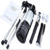 DCYEQRQ Telescope Professional Telescope Astronomical monocular with Tripod Refractor Binoculars Zoom high Performance Powerful for Astronomical Space,Blue,Telescope view 2