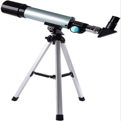 DCYEQRQ Astronomical Telescope,Profession Adult Refractor,Portable 50mm Refractor Telescope for Beginners and Kids,Eyepiece Sr4mm/h20mm,Focal Length: 360mm